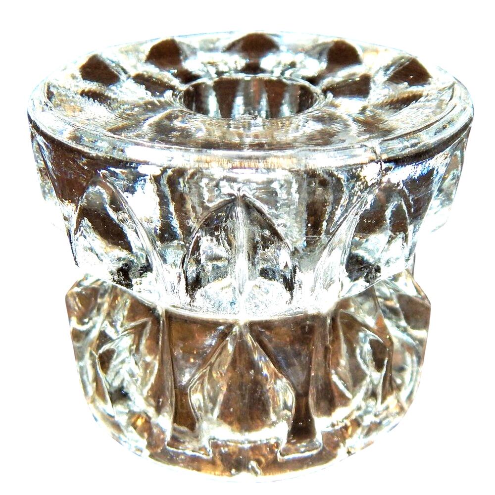 Vintage Lead Crystal Votive/Taper Candle Holder